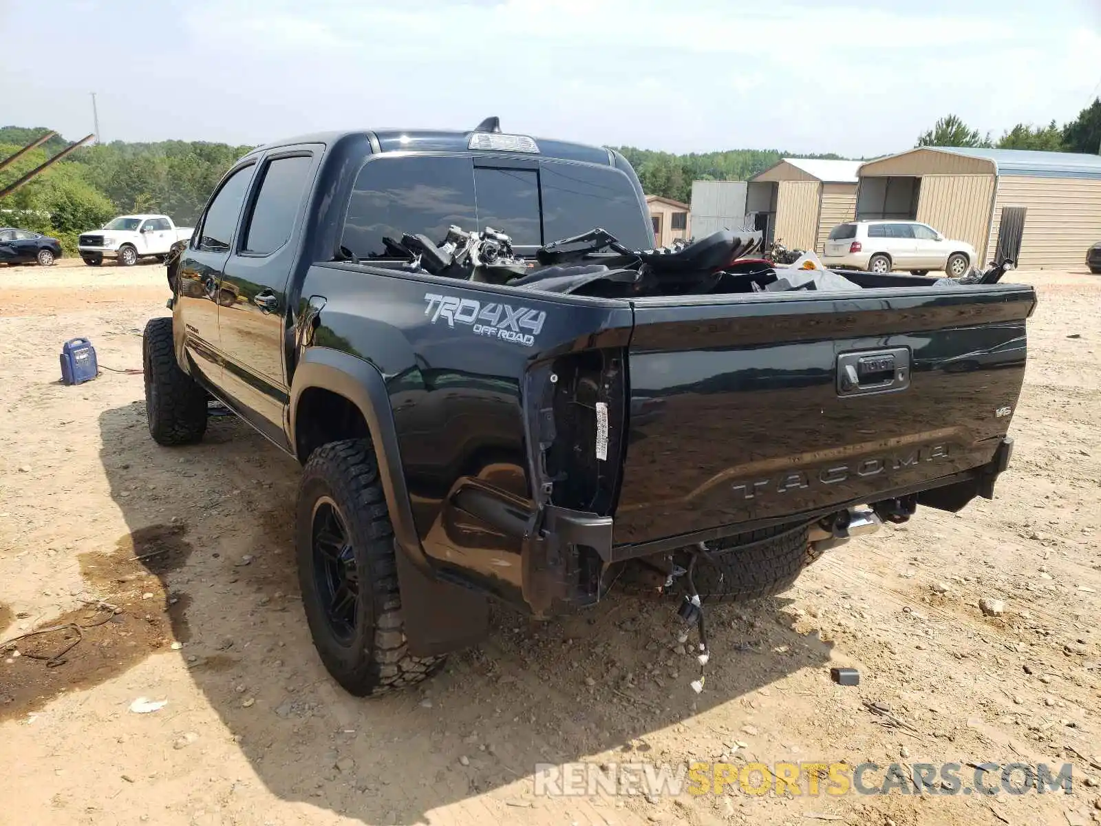 3 Photograph of a damaged car 3TMCZ5AN1LM363449 TOYOTA TACOMA 2020