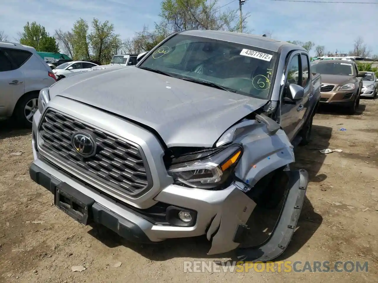 9 Photograph of a damaged car 3TMCZ5AN1LM365721 TOYOTA TACOMA 2020