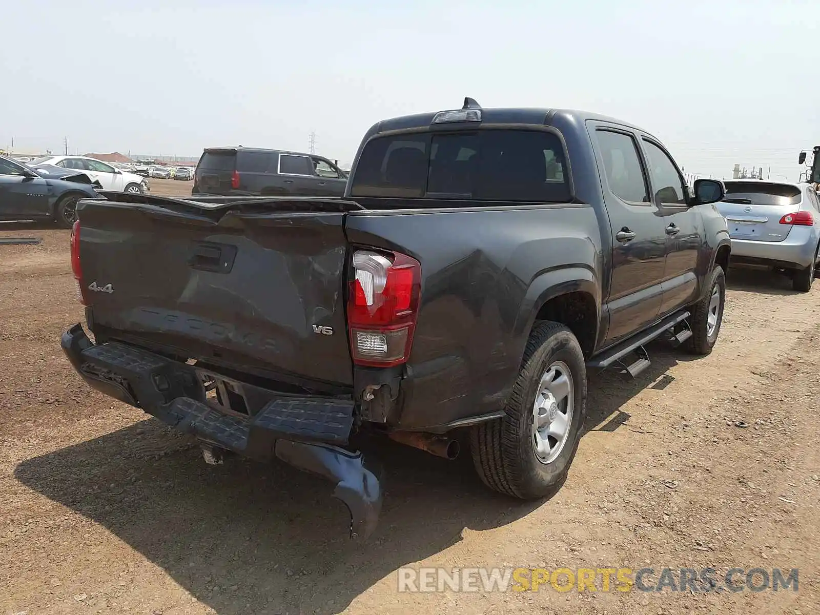 4 Photograph of a damaged car 3TMCZ5AN2LM289104 TOYOTA TACOMA 2020