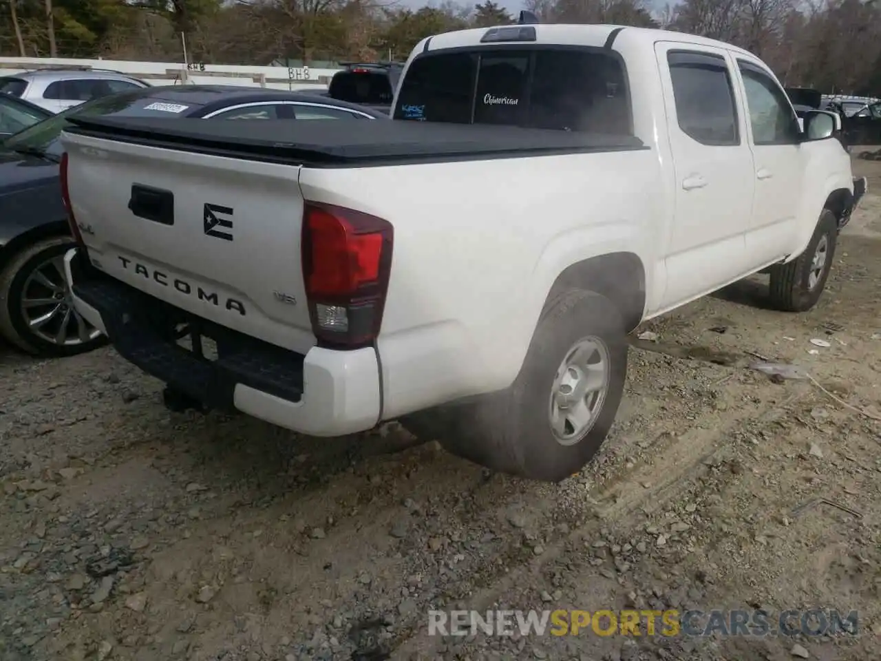 4 Photograph of a damaged car 3TMCZ5AN2LM293444 TOYOTA TACOMA 2020