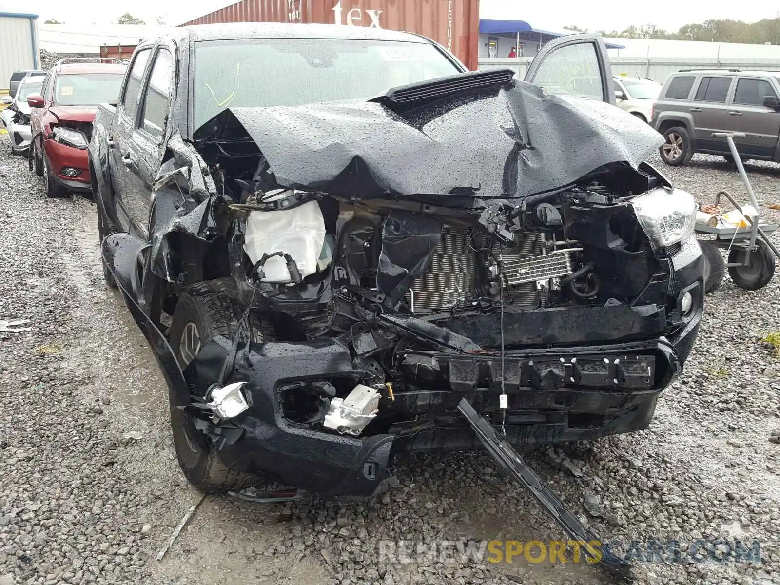 1 Photograph of a damaged car 3TMCZ5AN2LM293640 TOYOTA TACOMA 2020