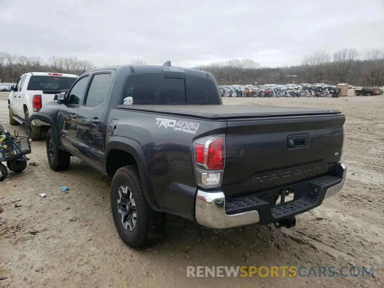 3 Photograph of a damaged car 3TMCZ5AN2LM297056 TOYOTA TACOMA 2020