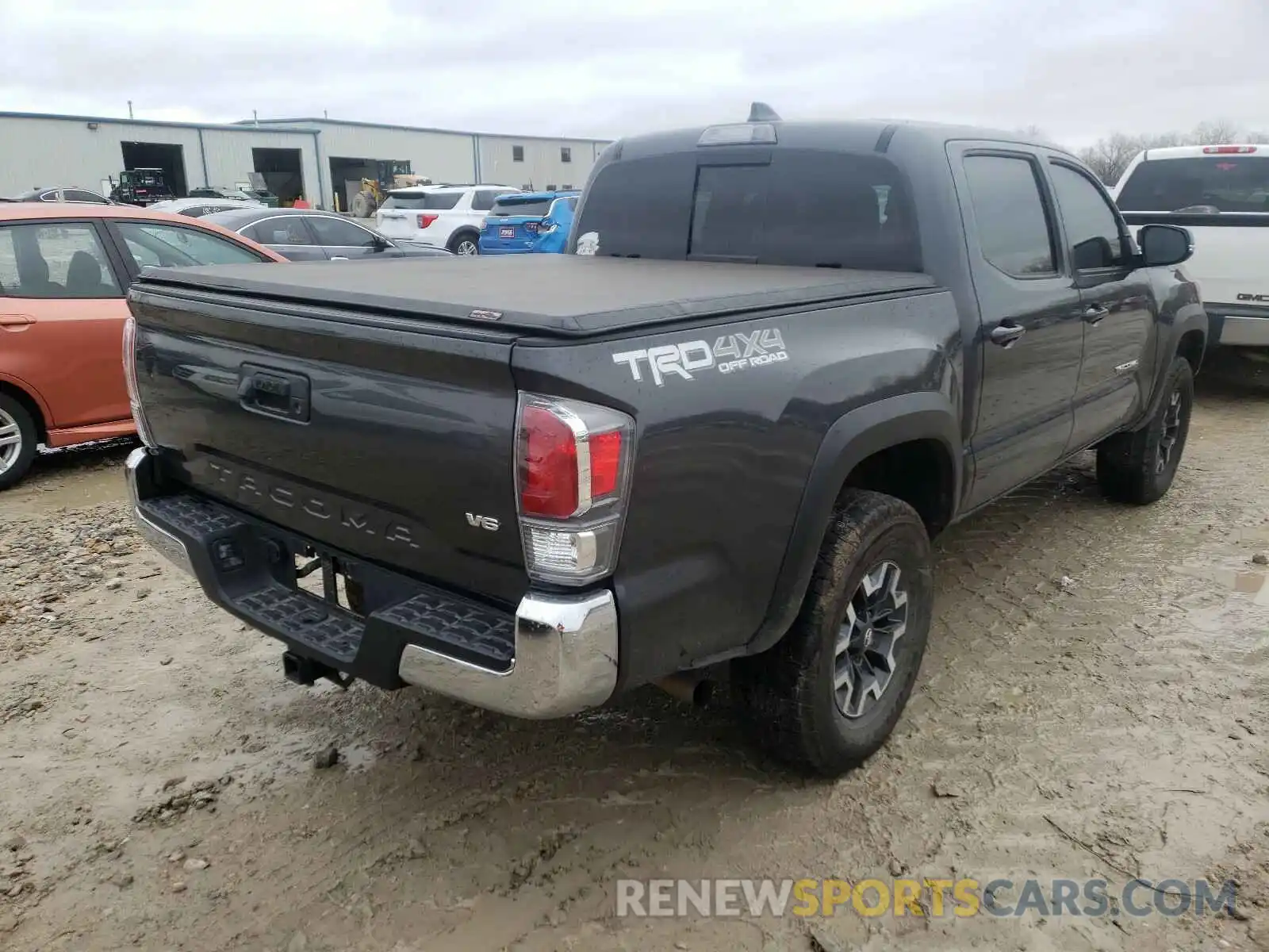 4 Photograph of a damaged car 3TMCZ5AN2LM297056 TOYOTA TACOMA 2020