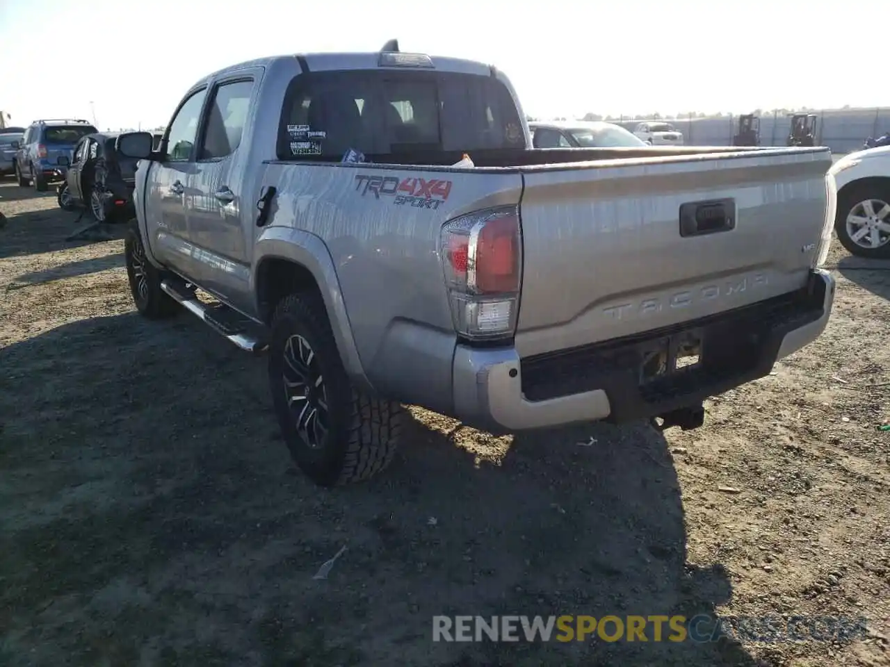 3 Photograph of a damaged car 3TMCZ5AN2LM300134 TOYOTA TACOMA 2020