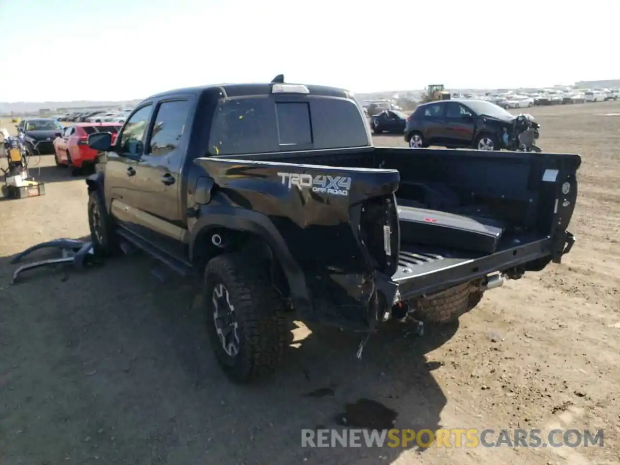 3 Photograph of a damaged car 3TMCZ5AN2LM300294 TOYOTA TACOMA 2020