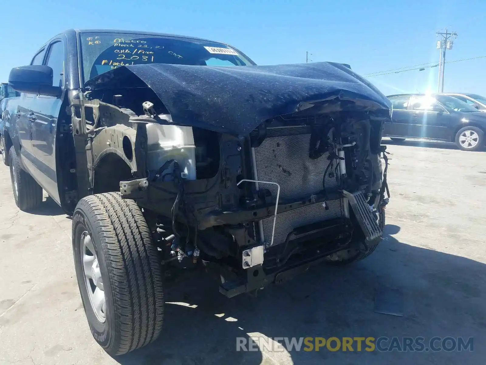 9 Photograph of a damaged car 3TMCZ5AN2LM302031 TOYOTA TACOMA 2020