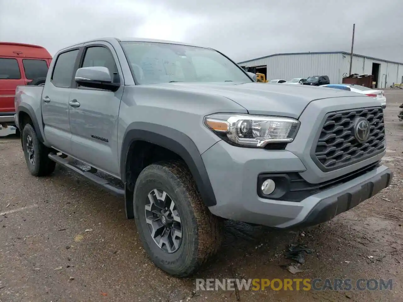 1 Photograph of a damaged car 3TMCZ5AN2LM302790 TOYOTA TACOMA 2020