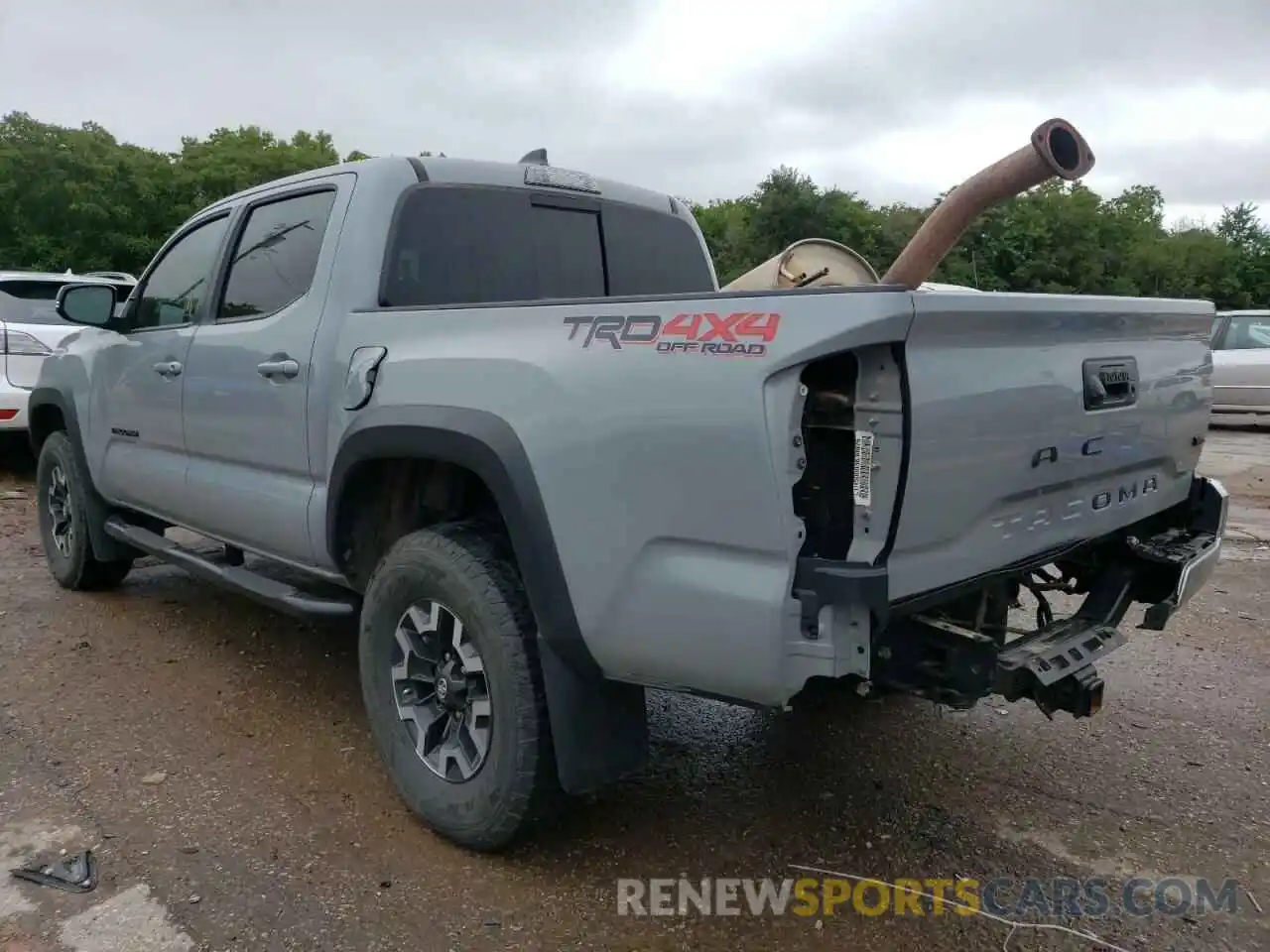 3 Photograph of a damaged car 3TMCZ5AN2LM302790 TOYOTA TACOMA 2020