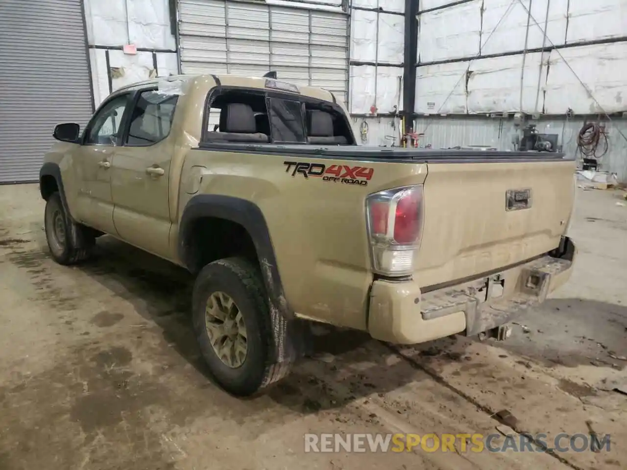 3 Photograph of a damaged car 3TMCZ5AN2LM307181 TOYOTA TACOMA 2020