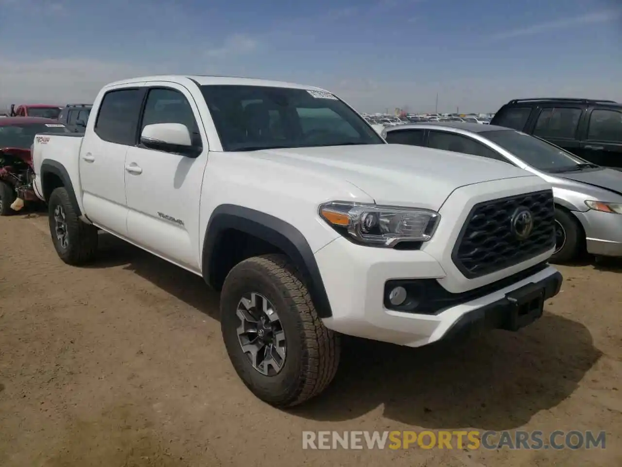 1 Photograph of a damaged car 3TMCZ5AN2LM309304 TOYOTA TACOMA 2020