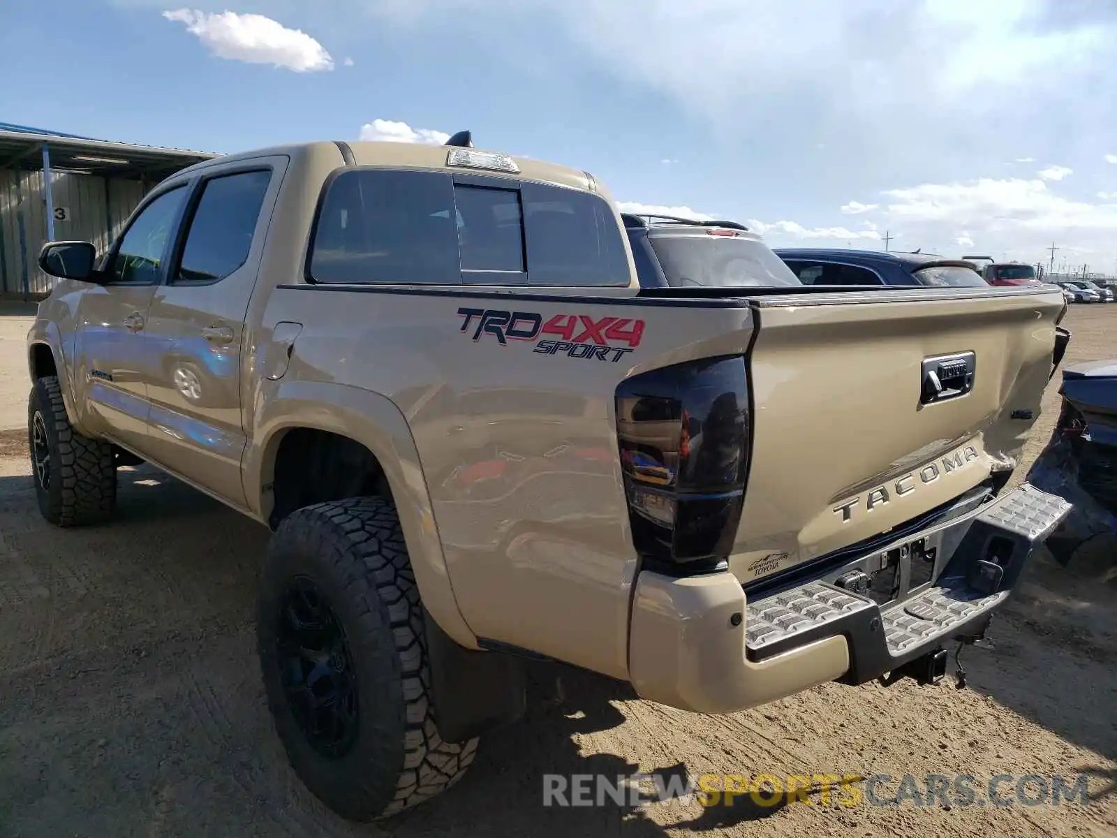 3 Photograph of a damaged car 3TMCZ5AN2LM310274 TOYOTA TACOMA 2020