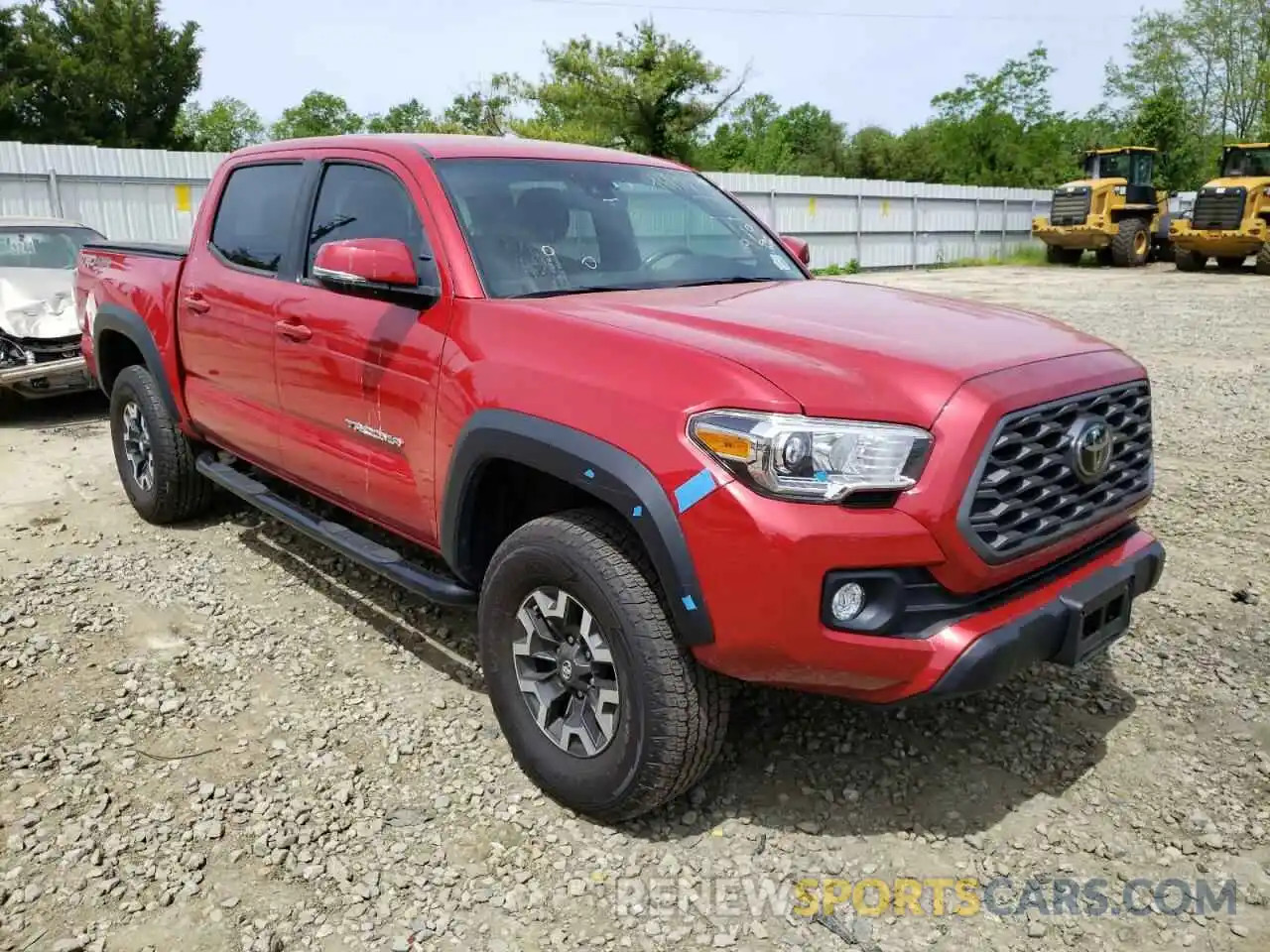 1 Photograph of a damaged car 3TMCZ5AN2LM310291 TOYOTA TACOMA 2020