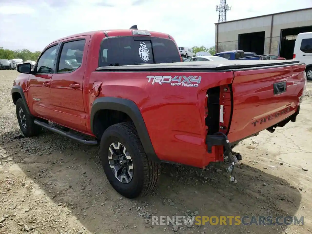 3 Photograph of a damaged car 3TMCZ5AN2LM310291 TOYOTA TACOMA 2020