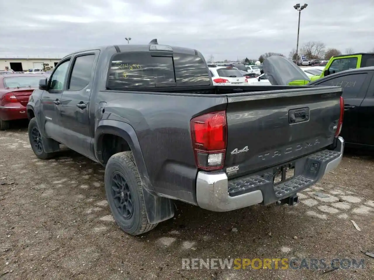 3 Photograph of a damaged car 3TMCZ5AN2LM314650 TOYOTA TACOMA 2020