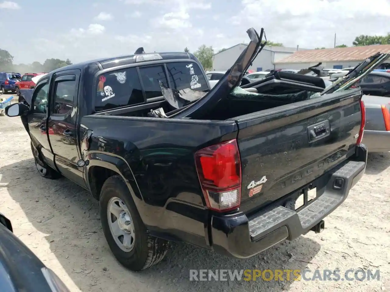 3 Photograph of a damaged car 3TMCZ5AN2LM315779 TOYOTA TACOMA 2020