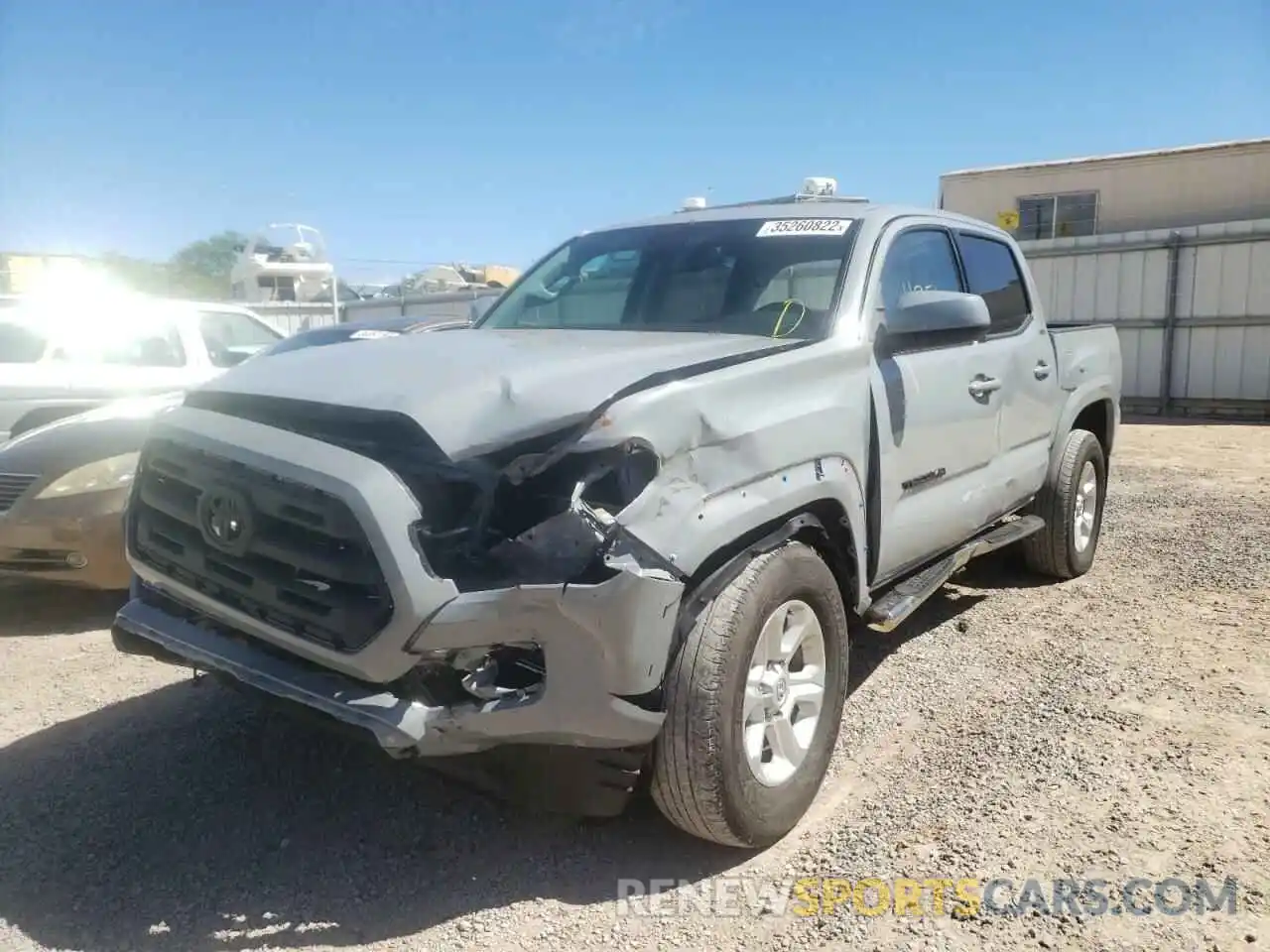 2 Фотография поврежденного автомобиля 3TMCZ5AN2LM317872 TOYOTA TACOMA 2020