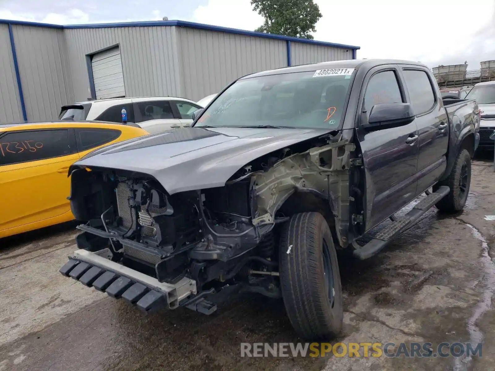 2 Photograph of a damaged car 3TMCZ5AN2LM318360 TOYOTA TACOMA 2020