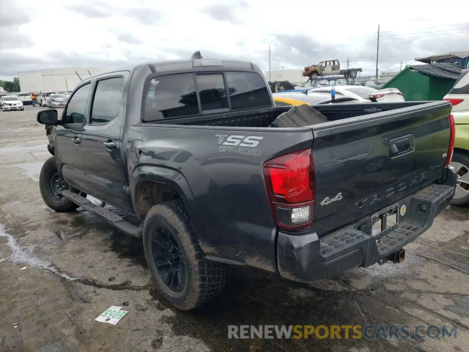 3 Photograph of a damaged car 3TMCZ5AN2LM318360 TOYOTA TACOMA 2020