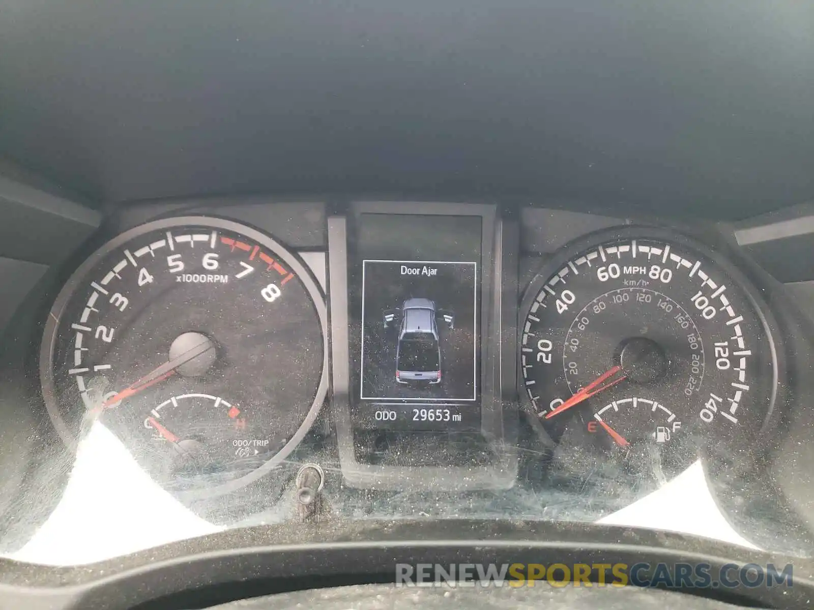 8 Photograph of a damaged car 3TMCZ5AN2LM318360 TOYOTA TACOMA 2020