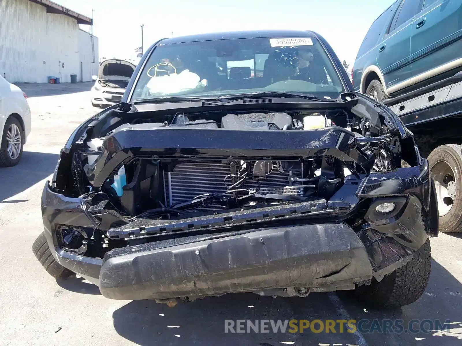 9 Photograph of a damaged car 3TMCZ5AN2LM320531 TOYOTA TACOMA 2020