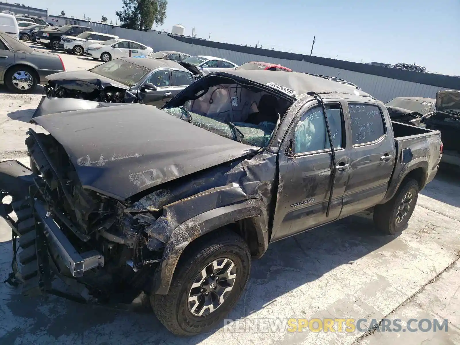 9 Photograph of a damaged car 3TMCZ5AN2LM321372 TOYOTA TACOMA 2020