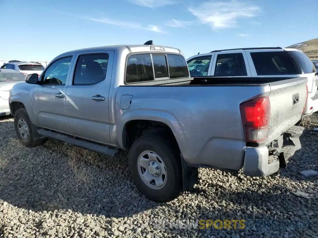 2 Photograph of a damaged car 3TMCZ5AN2LM321579 TOYOTA TACOMA 2020