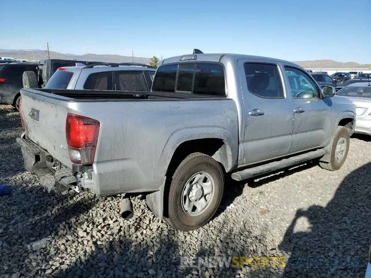 3 Photograph of a damaged car 3TMCZ5AN2LM321579 TOYOTA TACOMA 2020