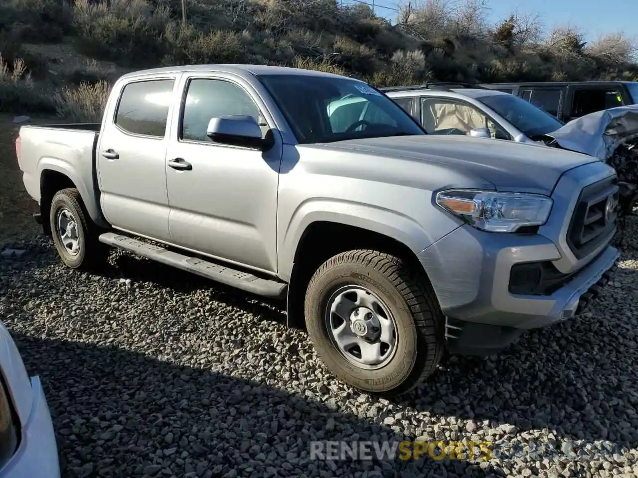 4 Photograph of a damaged car 3TMCZ5AN2LM321579 TOYOTA TACOMA 2020