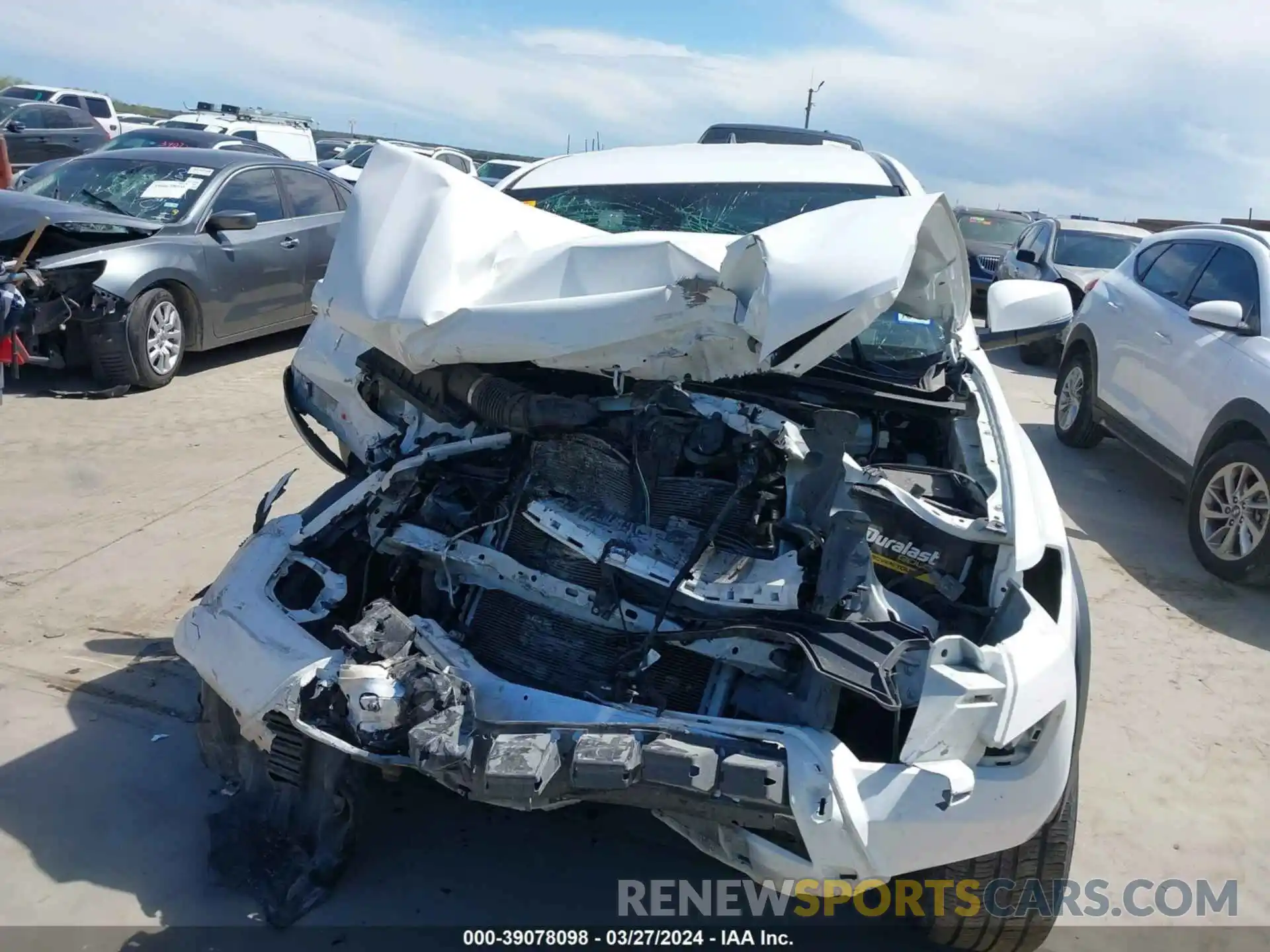 12 Photograph of a damaged car 3TMCZ5AN2LM327253 TOYOTA TACOMA 2020