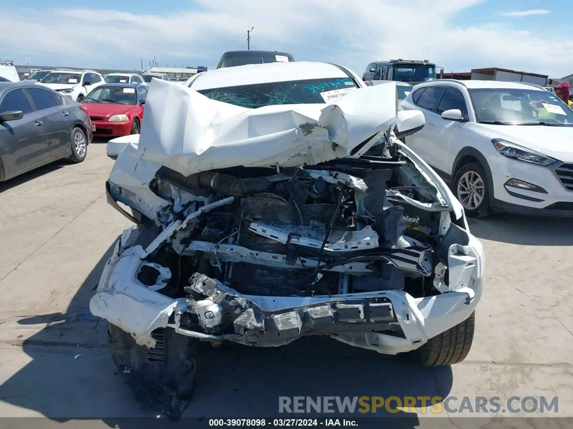 6 Photograph of a damaged car 3TMCZ5AN2LM327253 TOYOTA TACOMA 2020