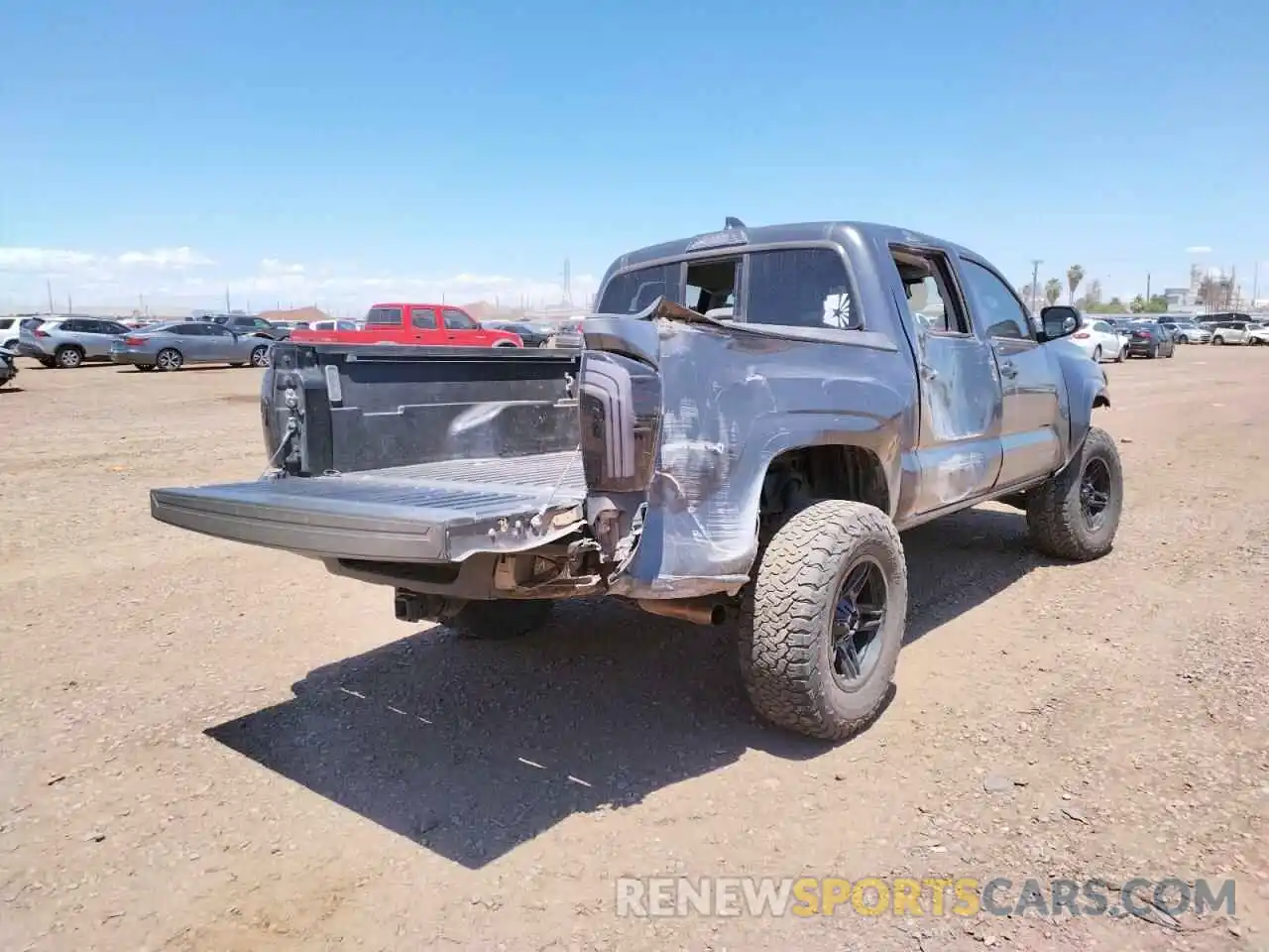 4 Photograph of a damaged car 3TMCZ5AN2LM331772 TOYOTA TACOMA 2020