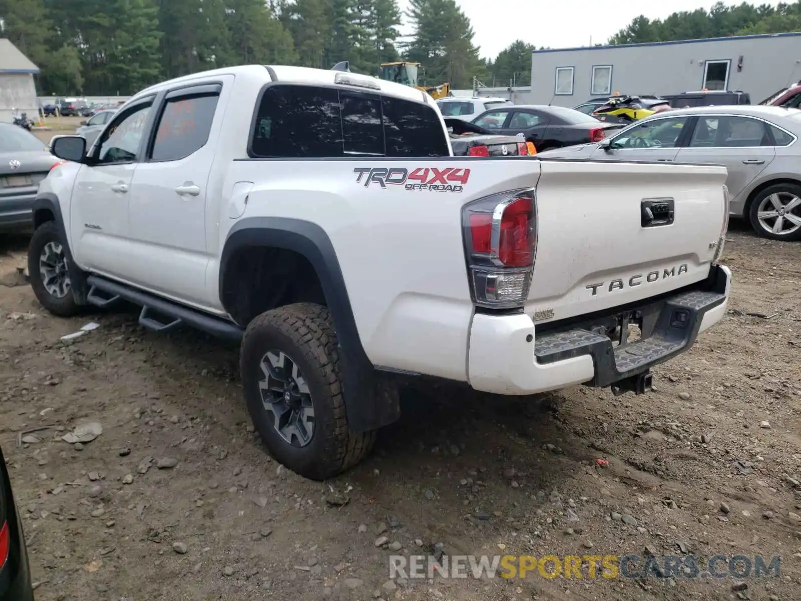 3 Photograph of a damaged car 3TMCZ5AN2LM332419 TOYOTA TACOMA 2020