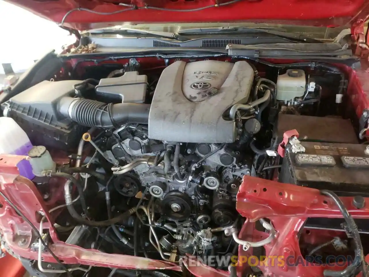 7 Photograph of a damaged car 3TMCZ5AN2LM346479 TOYOTA TACOMA 2020