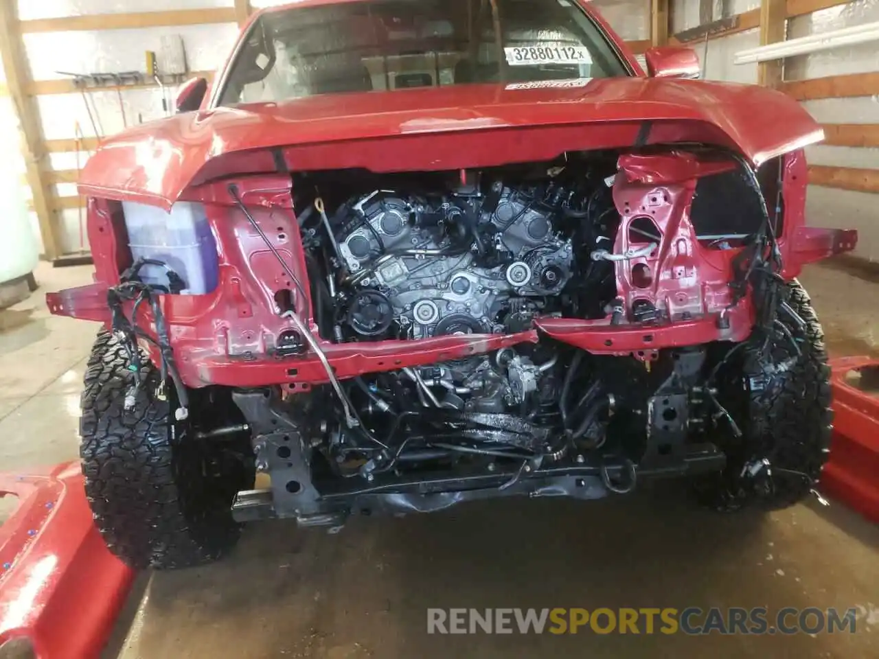 9 Photograph of a damaged car 3TMCZ5AN2LM346479 TOYOTA TACOMA 2020