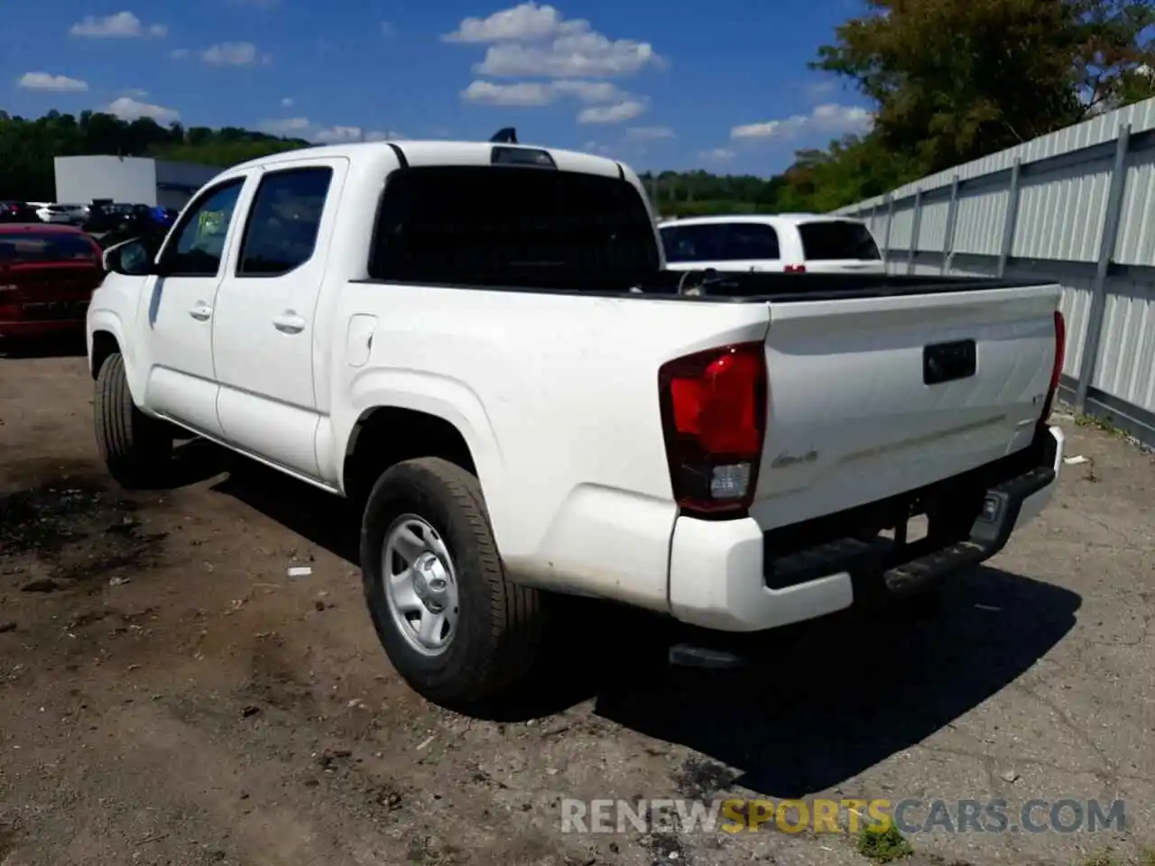 3 Photograph of a damaged car 3TMCZ5AN2LM351455 TOYOTA TACOMA 2020