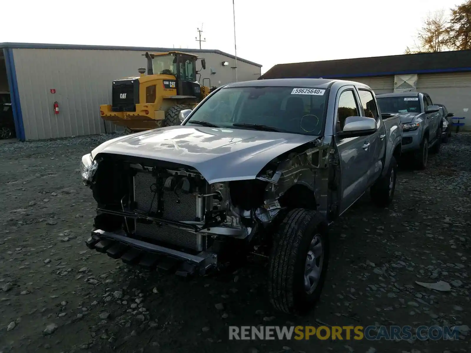 2 Photograph of a damaged car 3TMCZ5AN2LM357675 TOYOTA TACOMA 2020