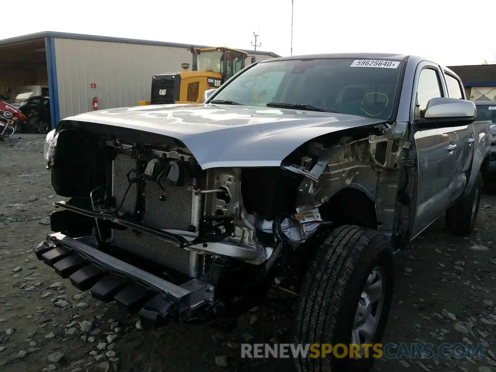 9 Photograph of a damaged car 3TMCZ5AN2LM357675 TOYOTA TACOMA 2020