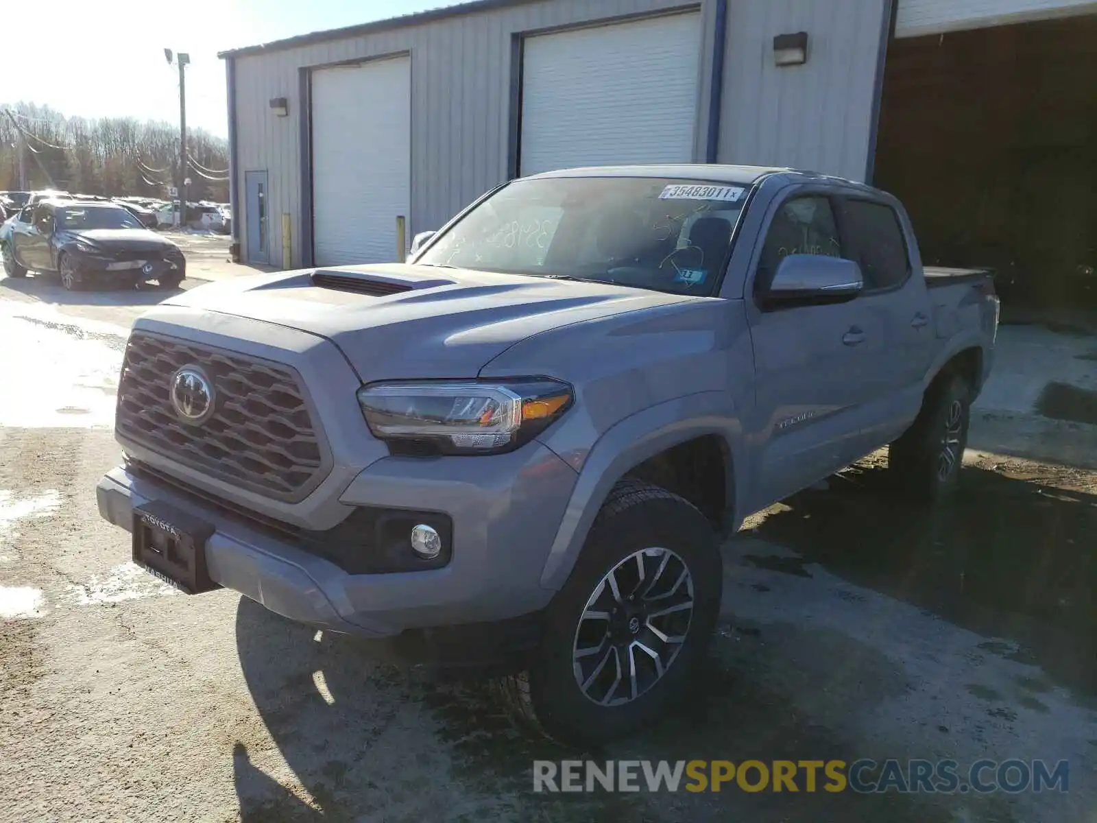 2 Photograph of a damaged car 3TMCZ5AN2LM360303 TOYOTA TACOMA 2020