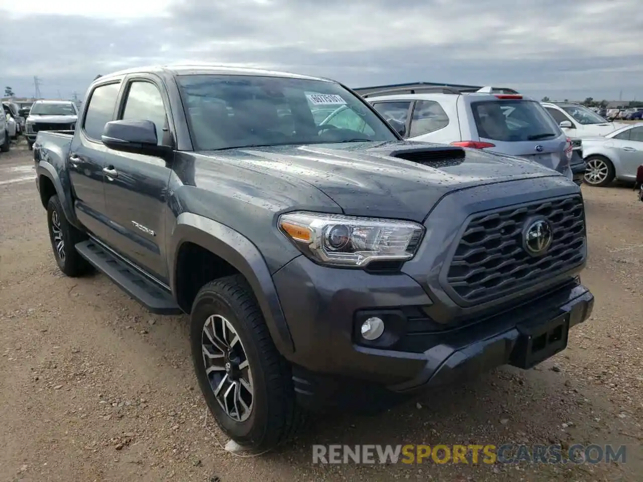 1 Photograph of a damaged car 3TMCZ5AN2LM362259 TOYOTA TACOMA 2020