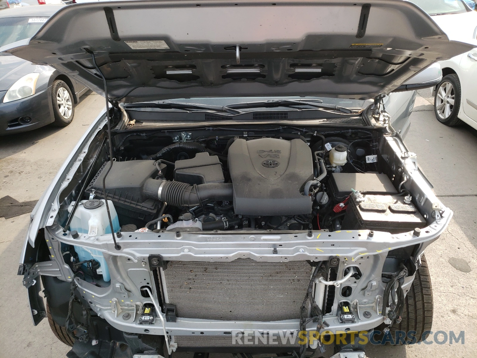 7 Photograph of a damaged car 3TMCZ5AN2LM368661 TOYOTA TACOMA 2020