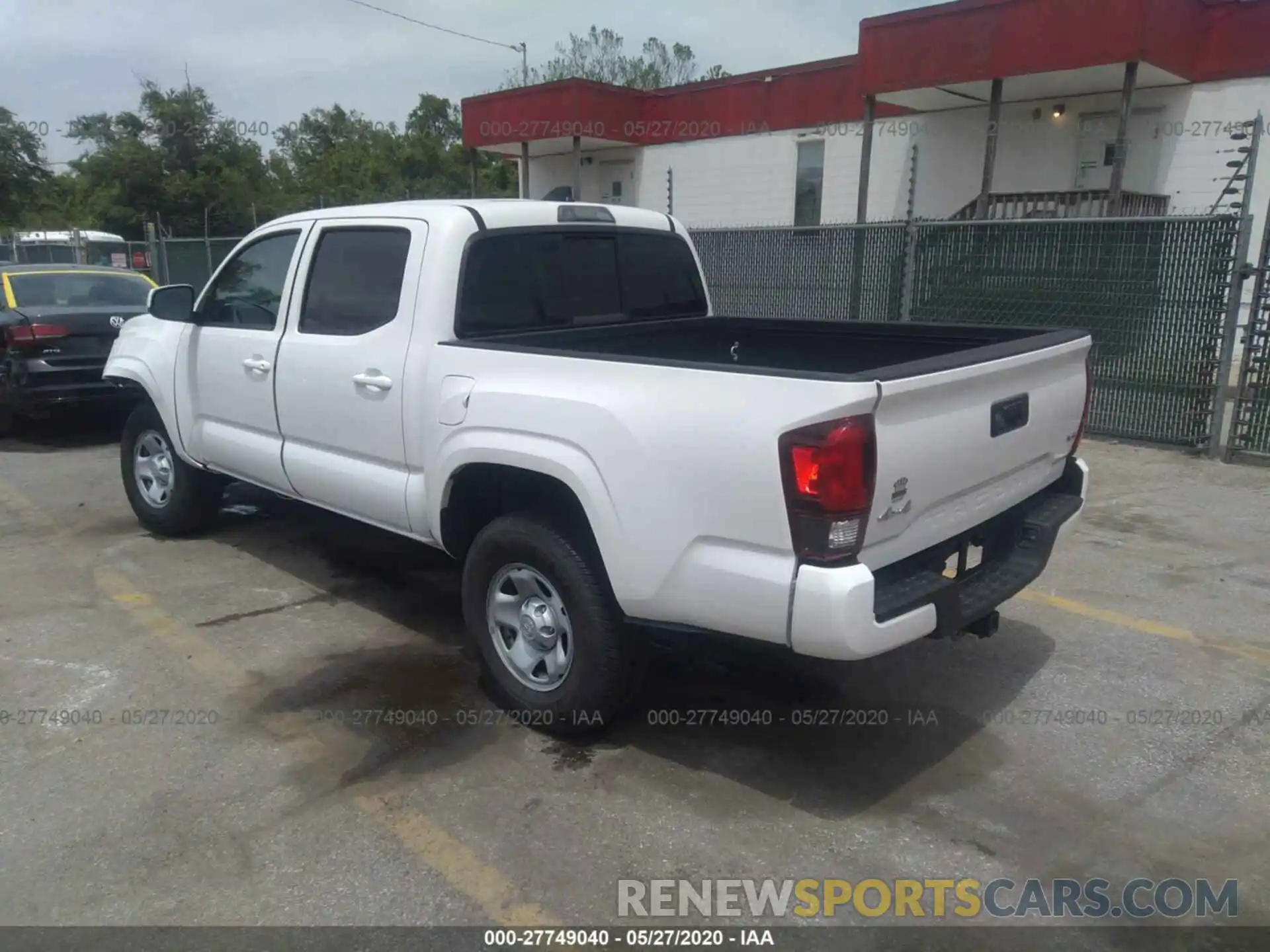 3 Photograph of a damaged car 3TMCZ5AN3LM288351 TOYOTA TACOMA 2020