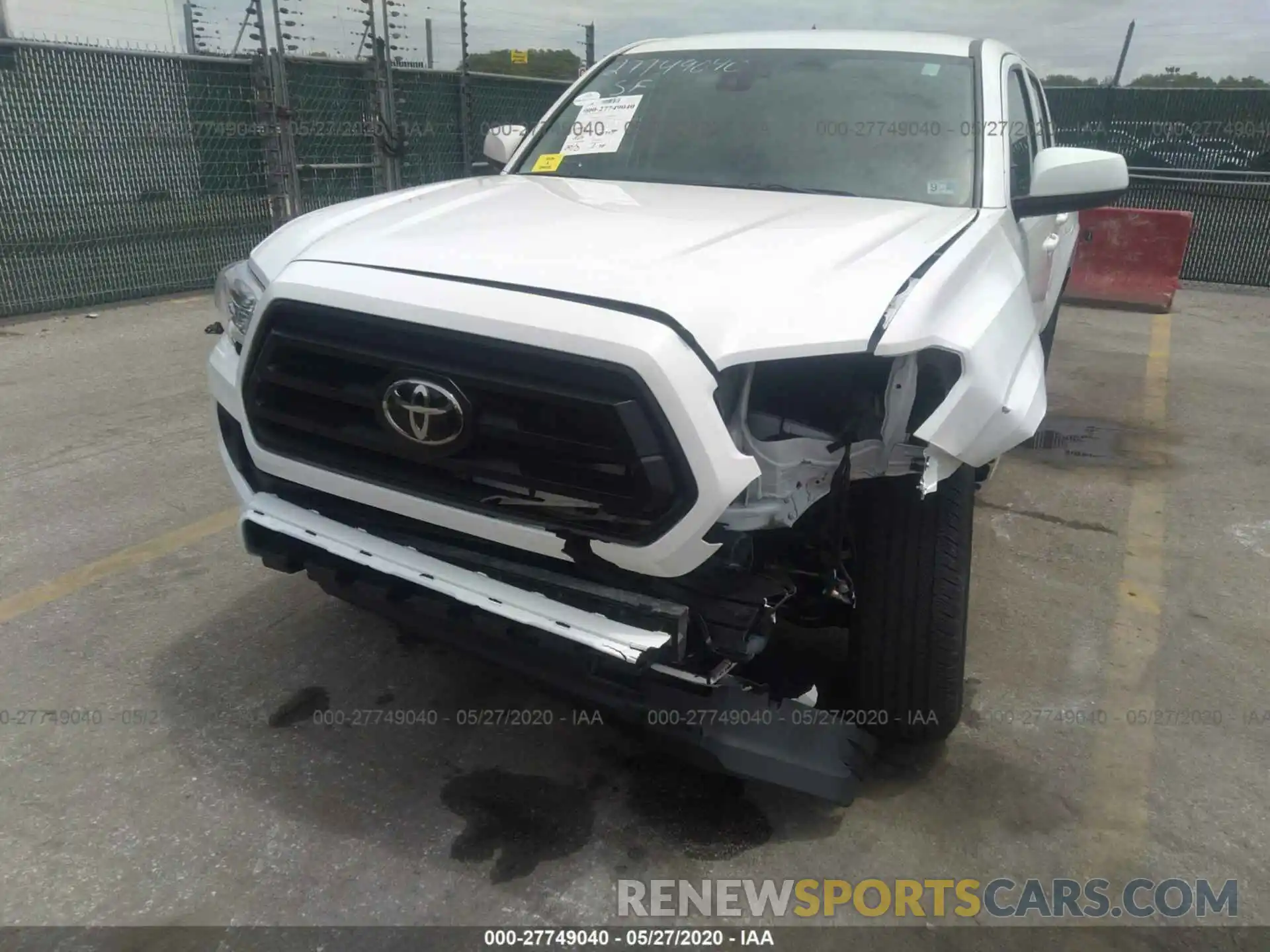 6 Photograph of a damaged car 3TMCZ5AN3LM288351 TOYOTA TACOMA 2020