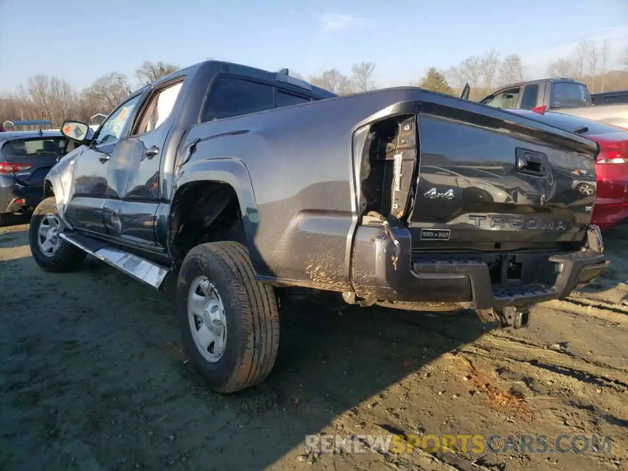 3 Photograph of a damaged car 3TMCZ5AN3LM288754 TOYOTA TACOMA 2020