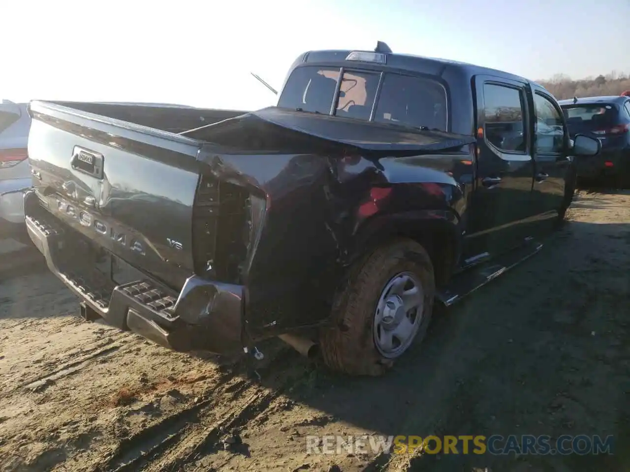 4 Photograph of a damaged car 3TMCZ5AN3LM288754 TOYOTA TACOMA 2020