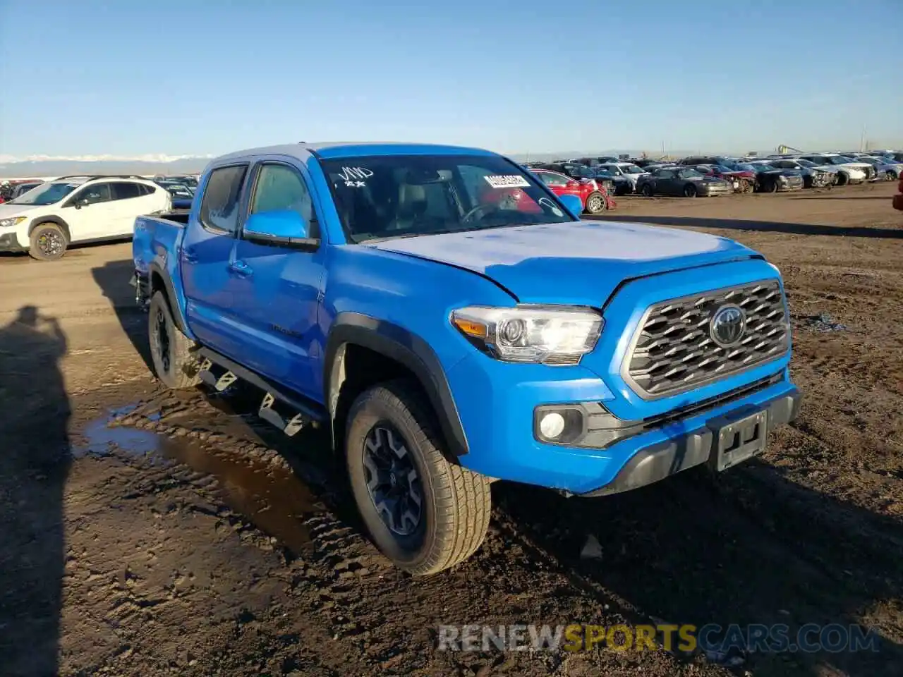 1 Photograph of a damaged car 3TMCZ5AN3LM289516 TOYOTA TACOMA 2020