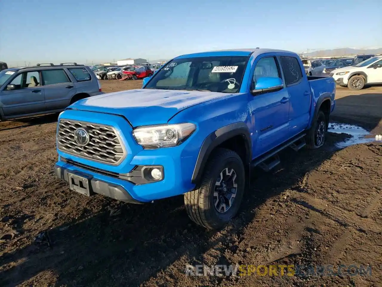 2 Photograph of a damaged car 3TMCZ5AN3LM289516 TOYOTA TACOMA 2020