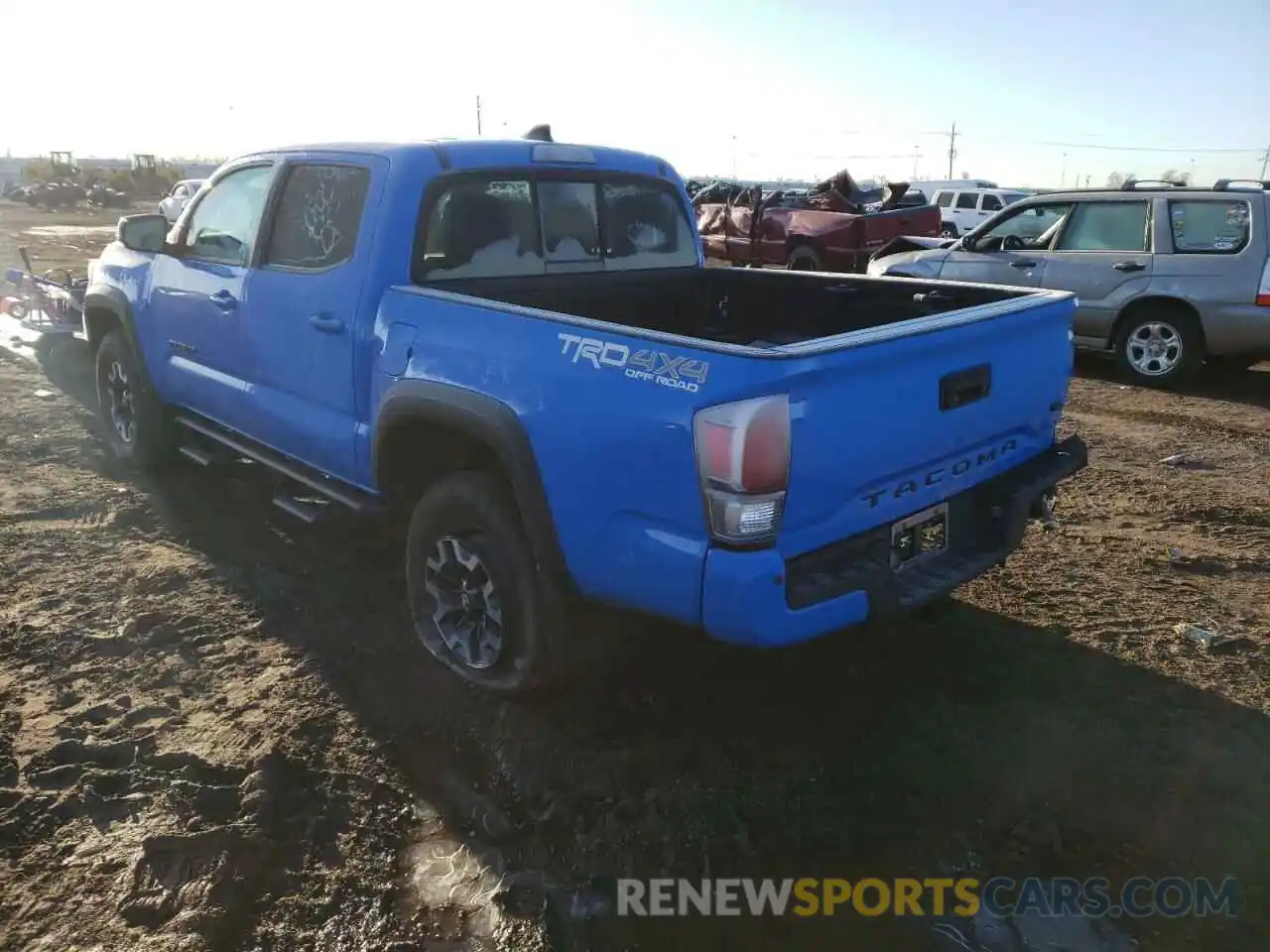 3 Photograph of a damaged car 3TMCZ5AN3LM289516 TOYOTA TACOMA 2020