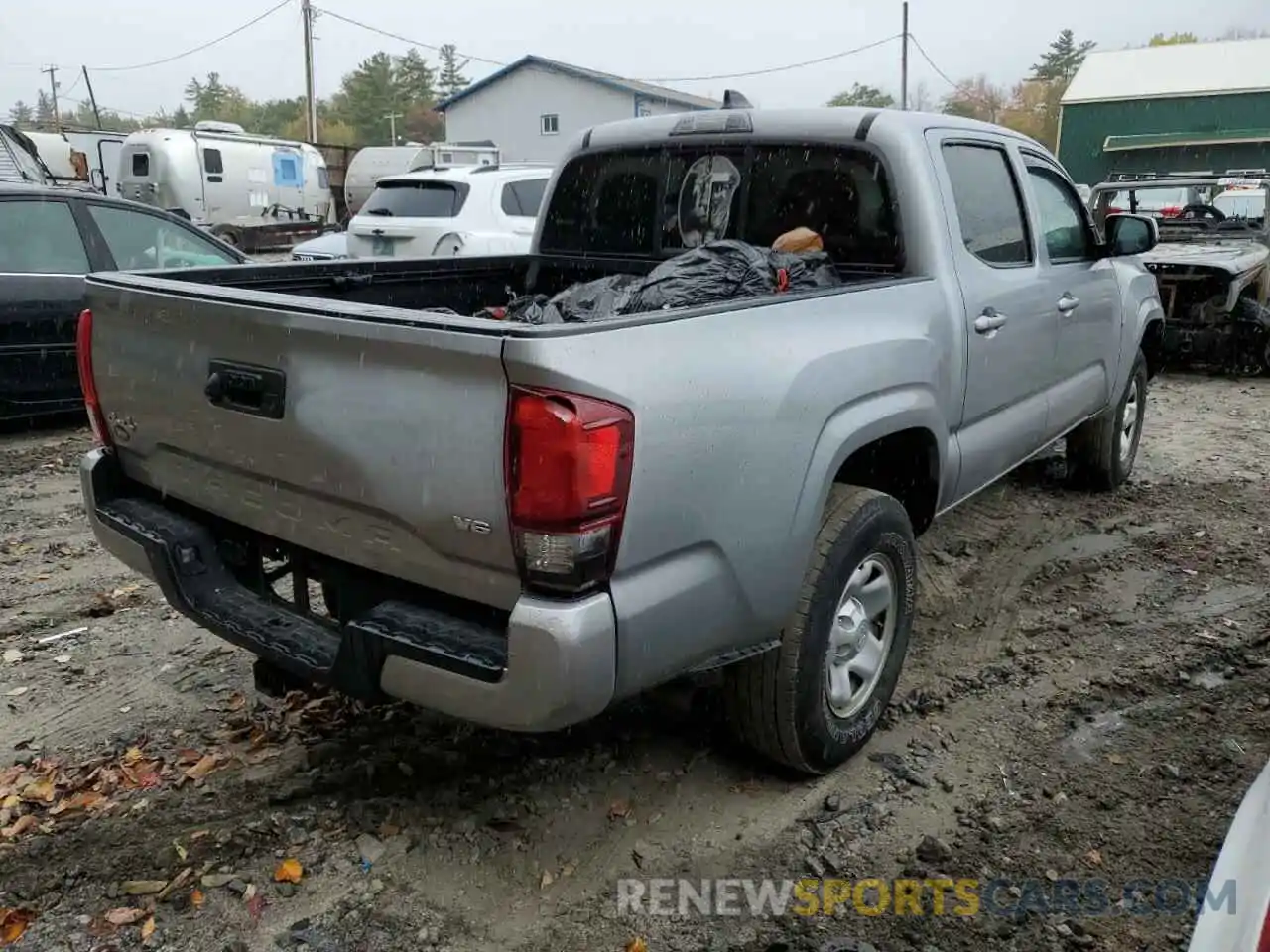 4 Photograph of a damaged car 3TMCZ5AN3LM290004 TOYOTA TACOMA 2020