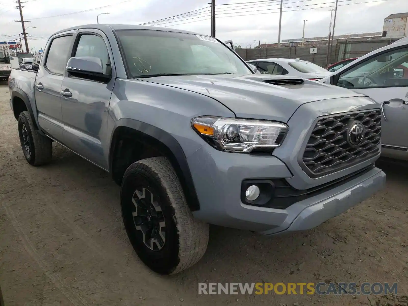 1 Photograph of a damaged car 3TMCZ5AN3LM291802 TOYOTA TACOMA 2020