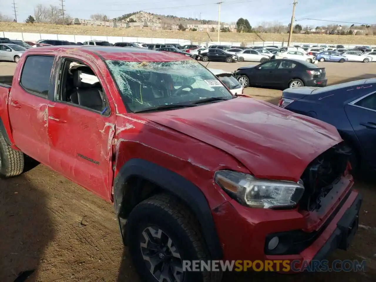 9 Photograph of a damaged car 3TMCZ5AN3LM295395 TOYOTA TACOMA 2020